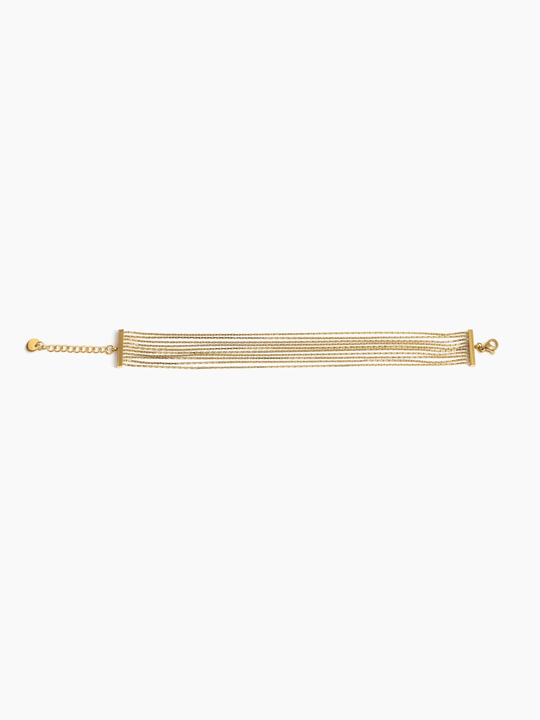 Anya Layered 18K Gold Plated Chain Bracelet Gold