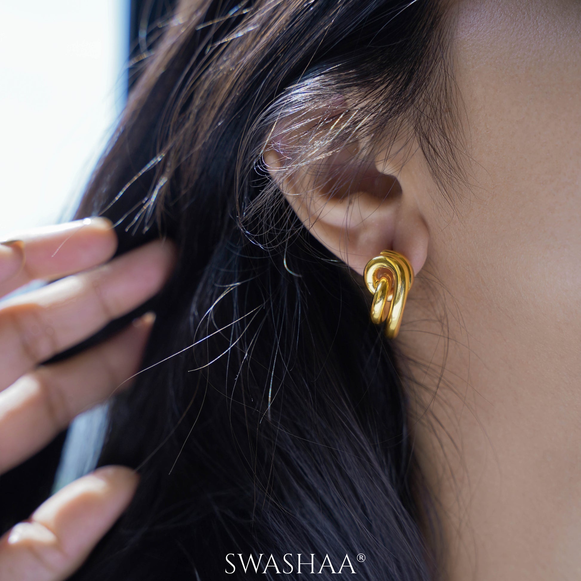 Ariadne 18K Gold Plated Earrings