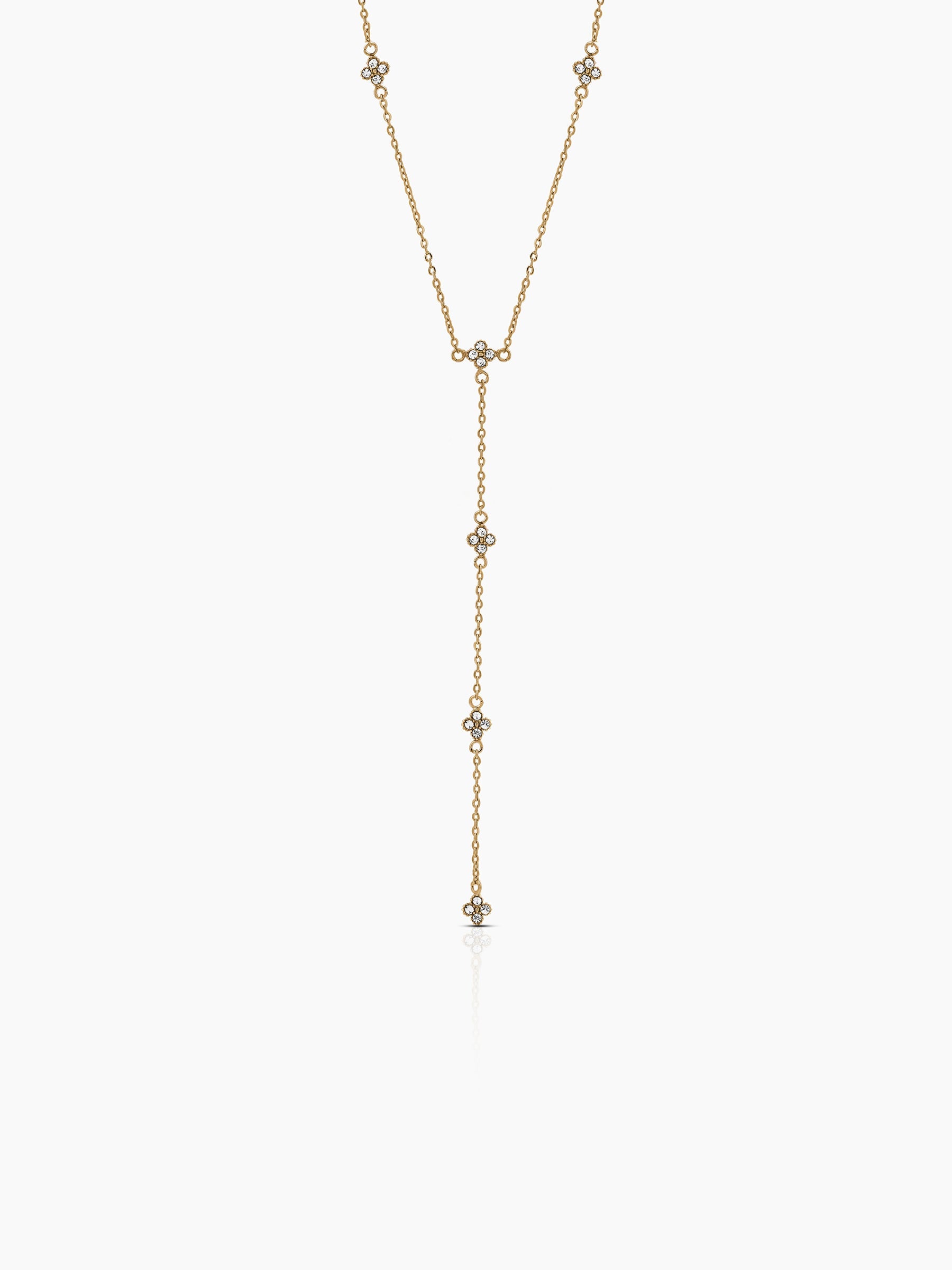 Arianaa Diamond Necklace 18K Gold Plated