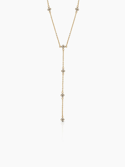 Arianaa Diamond Necklace 18K Gold Plated