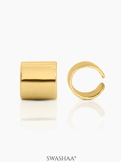 Arven Bold Ear Cuffs 18K Gold Plated