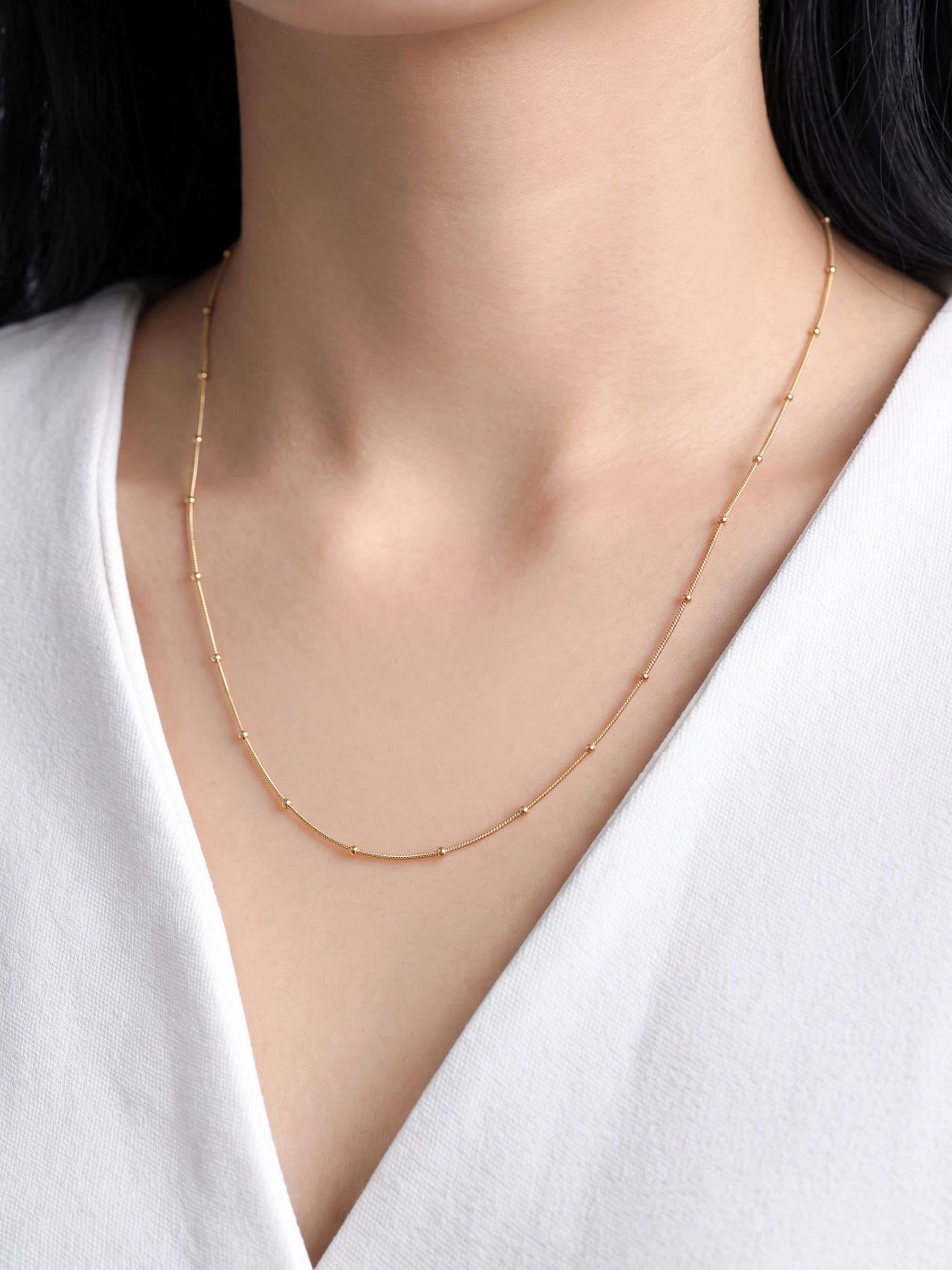 Aulus 18K Gold Plated women's chain