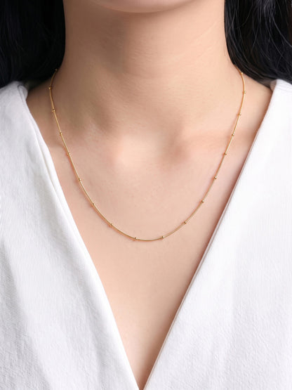 Aulus 18K Gold Plated women's chain