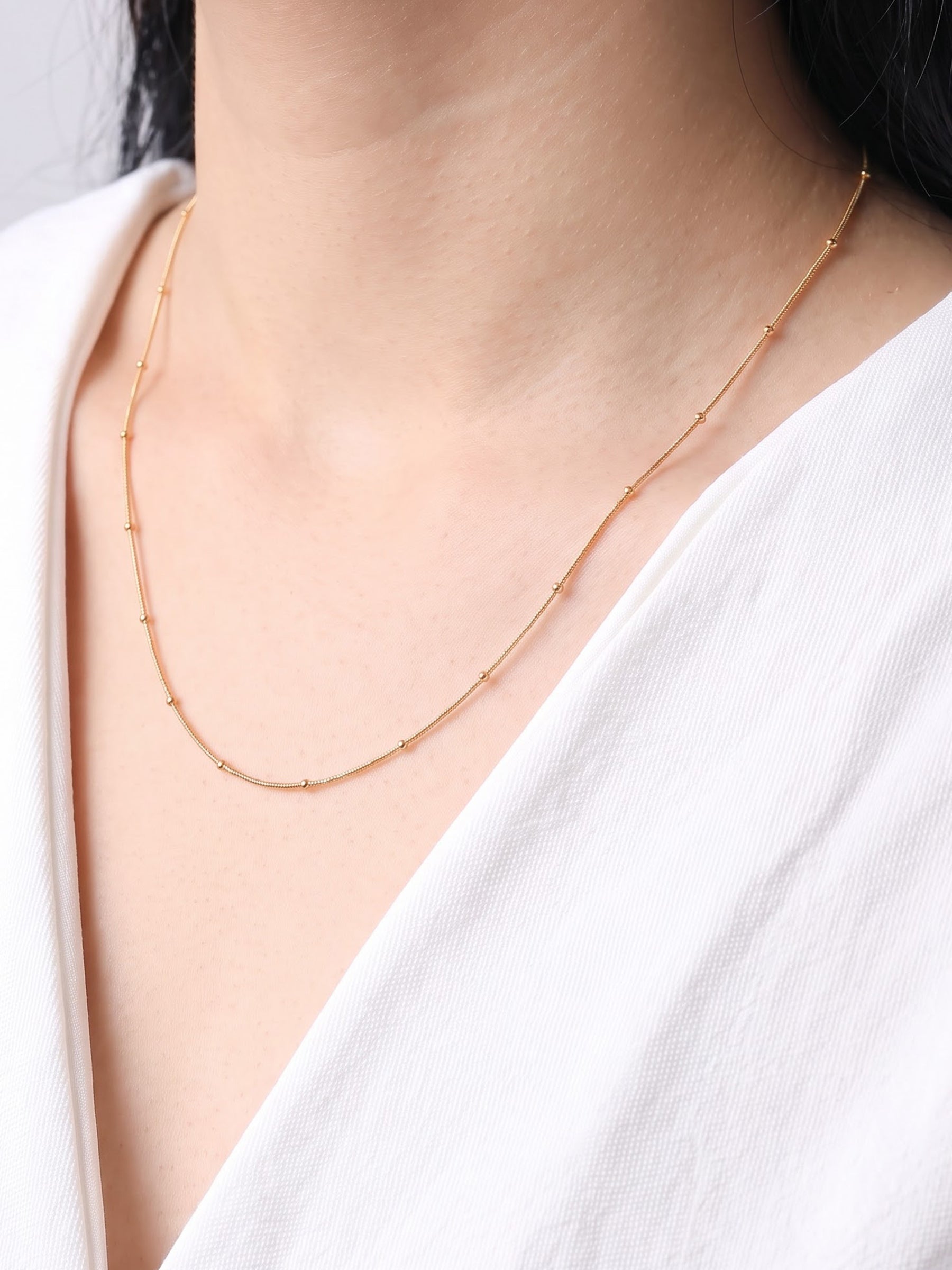 Aulus 18K Gold Plated women's chain