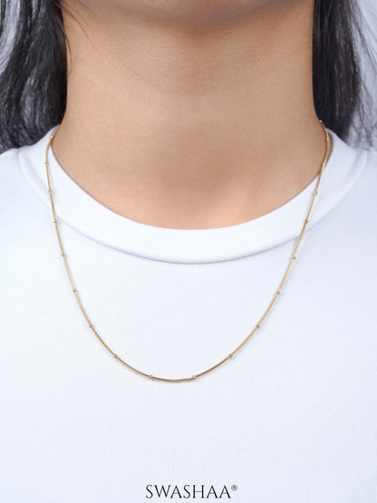 Aulus 18K Gold Plated women's chain