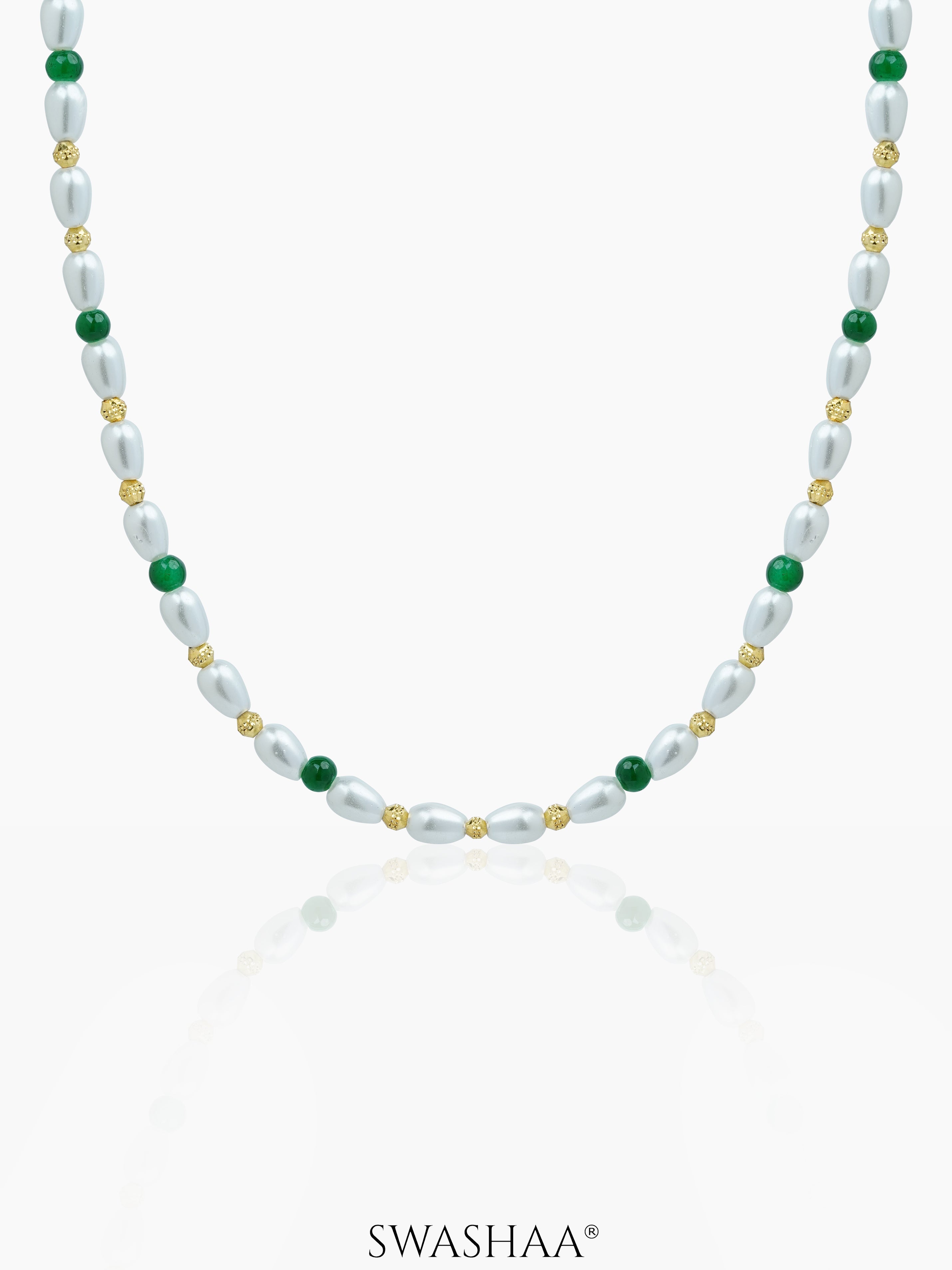 Aurel Pearl Men's Chain Silver