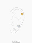 Aurelia 18K Gold Plated Women's Stud Earrings Set 18K Gold Plated