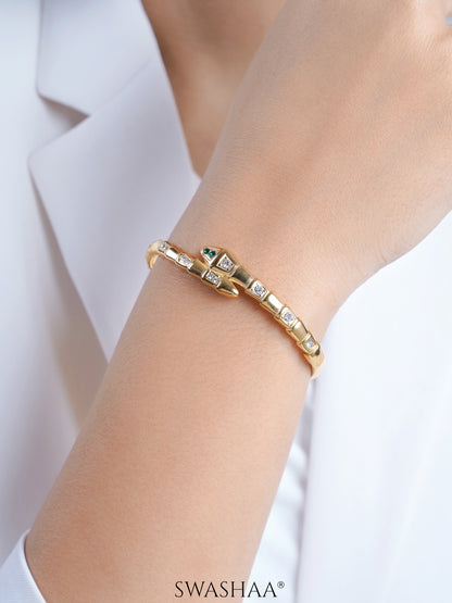 Aurza Snake Diamond Band Bracelet