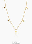 Ava Teardrop 14K Gold Plated Necklace Gold