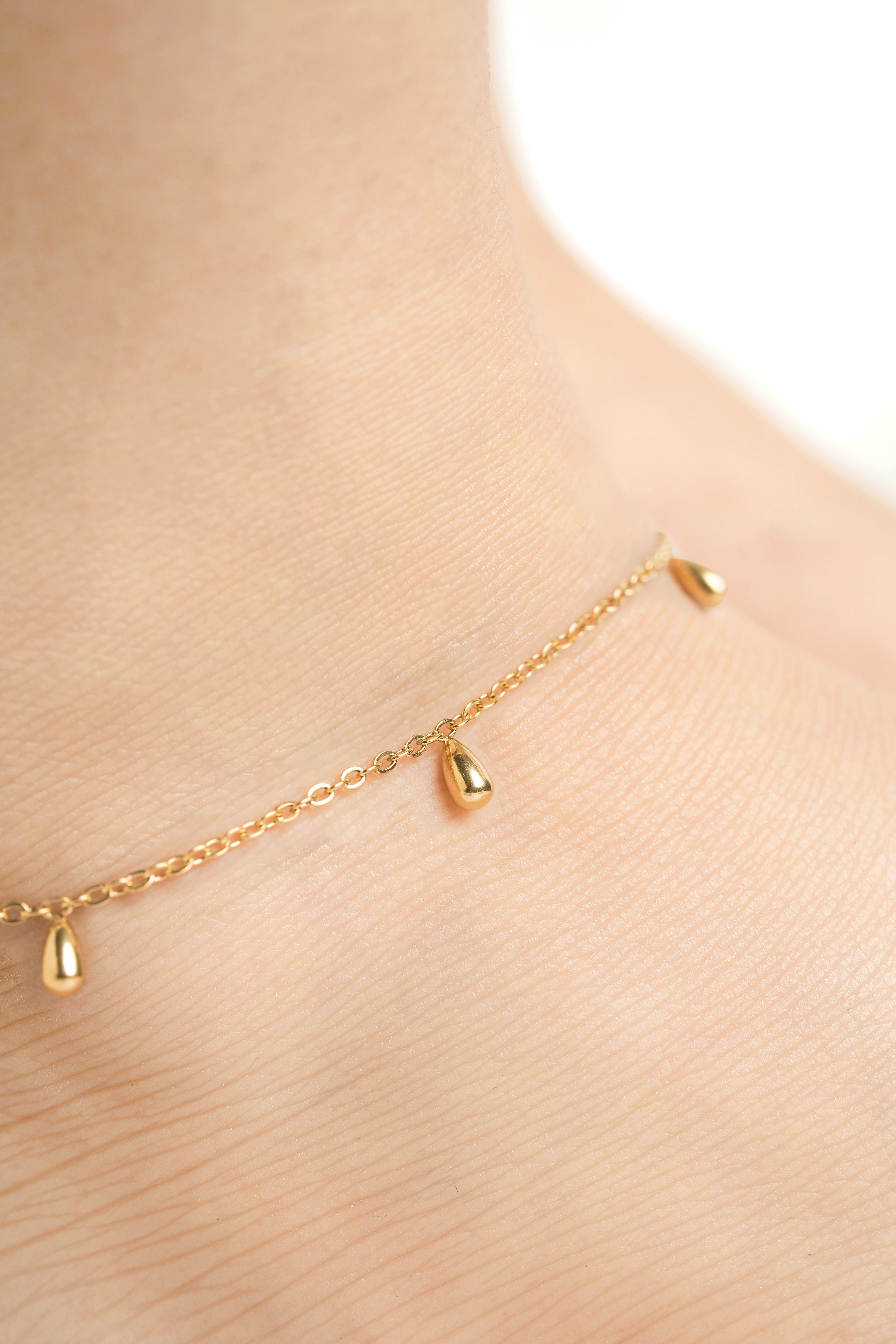 Ava Teardrop Women's Anklet