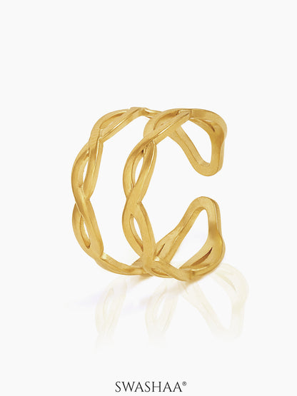 Ayla 18K Gold Plated Ring