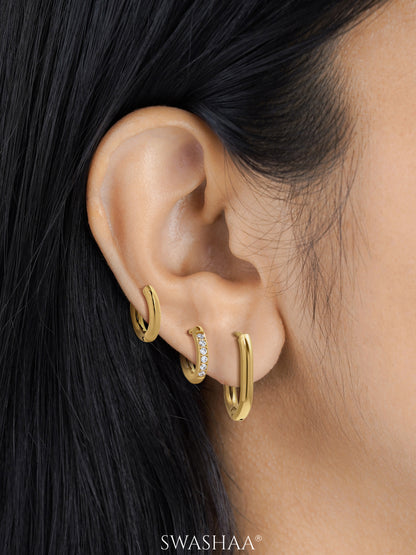 Ayra Women's Hoop Earrings Set