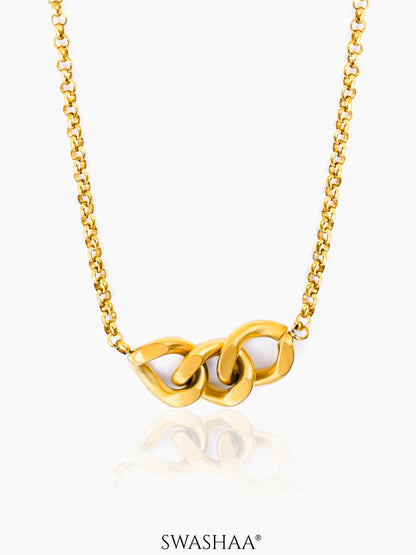 Barbara 18K Gold Plated Necklace Gold