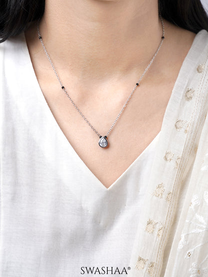 Barkha Silver Mangalsutra