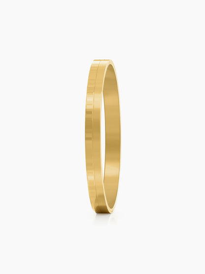 Benjomia 18K Gold Plated Men's Kada Gold