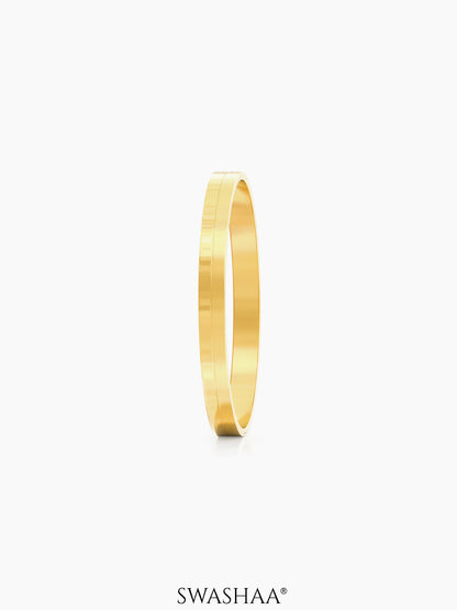 Benjomia Men's Kada 18K Gold Plated