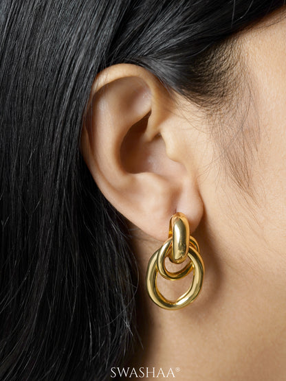 Bianca 18K Gold Plated Earrings