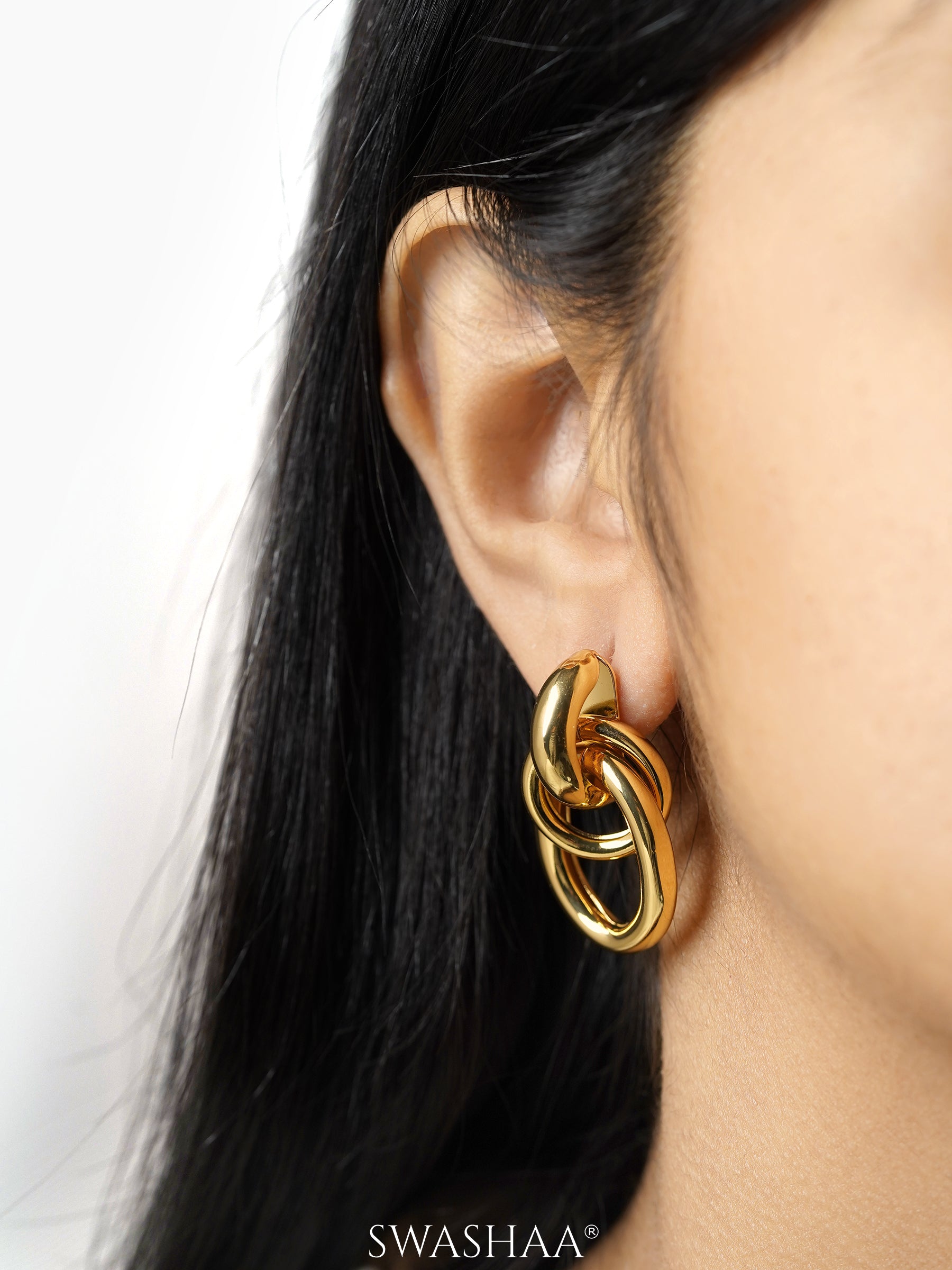 Bianca 18K Gold Plated Earrings
