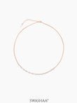 Binny Rosegold Plated Choker Rosegold