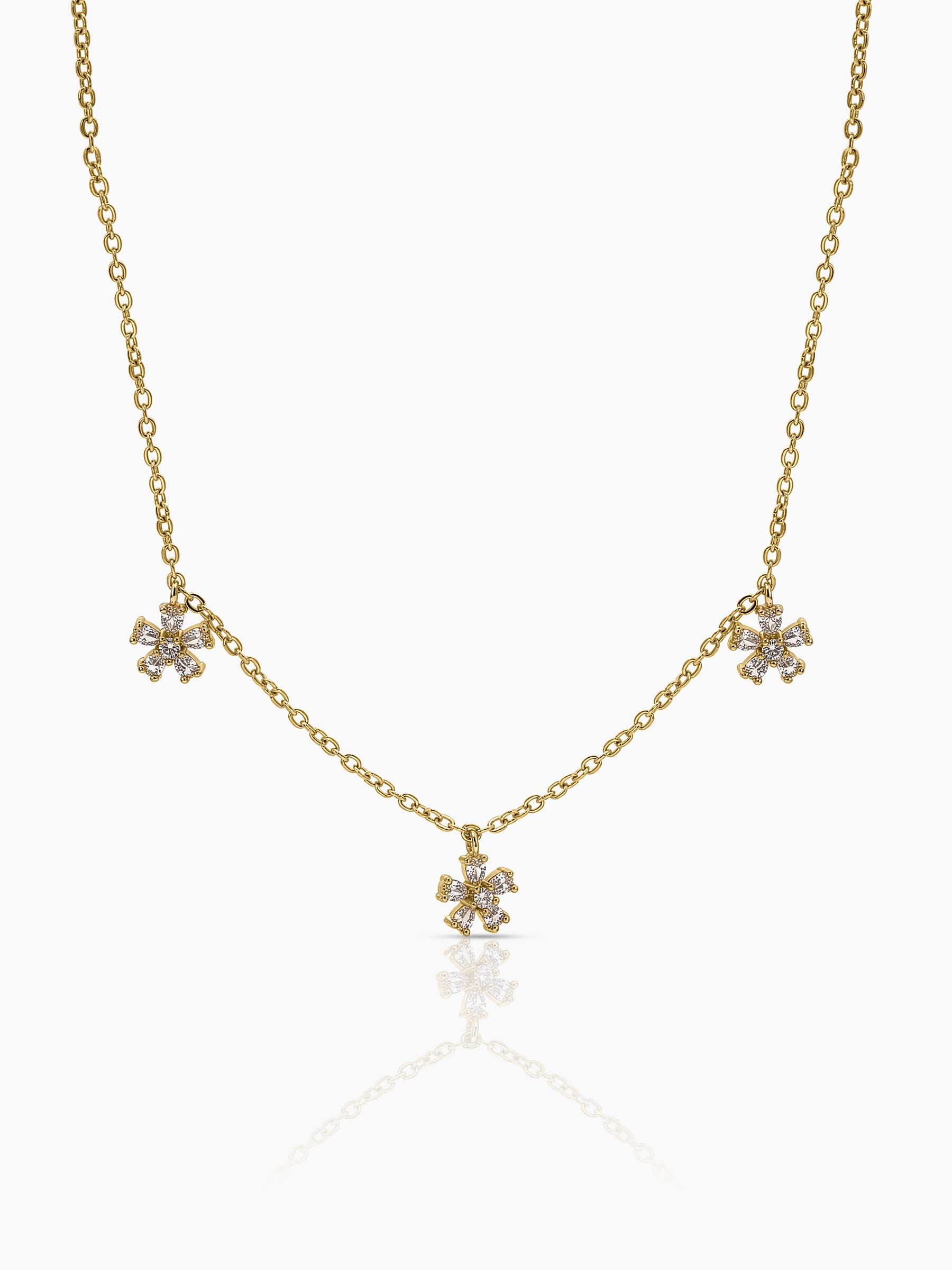Blossomy 14K Gold Plated Choker