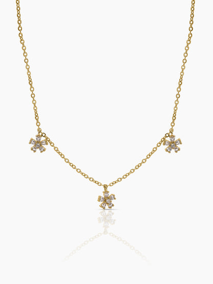 Blossomy 14K Gold Plated Choker