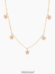 Blossomy 14K Gold Plated Choker Gold