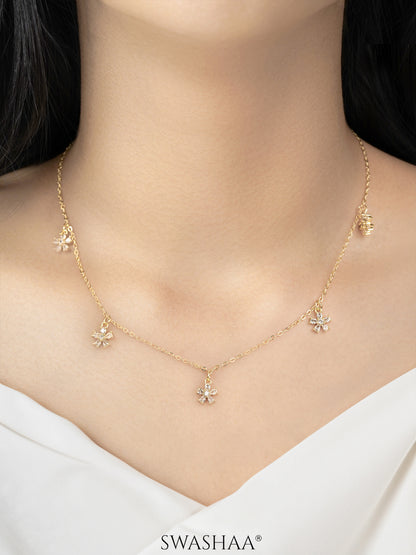 Blossomy 14K Gold Plated Choker