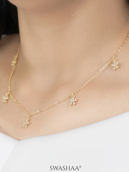 Blossomy 14K Gold Plated Choker