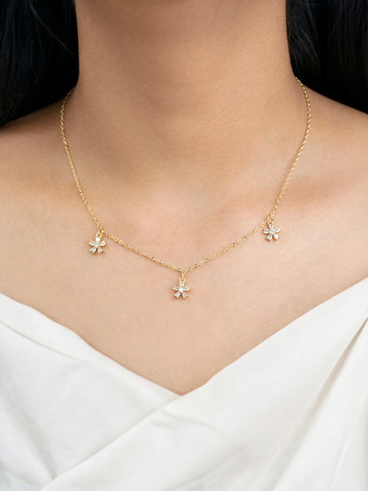 Blossomy 14K Gold Plated Choker