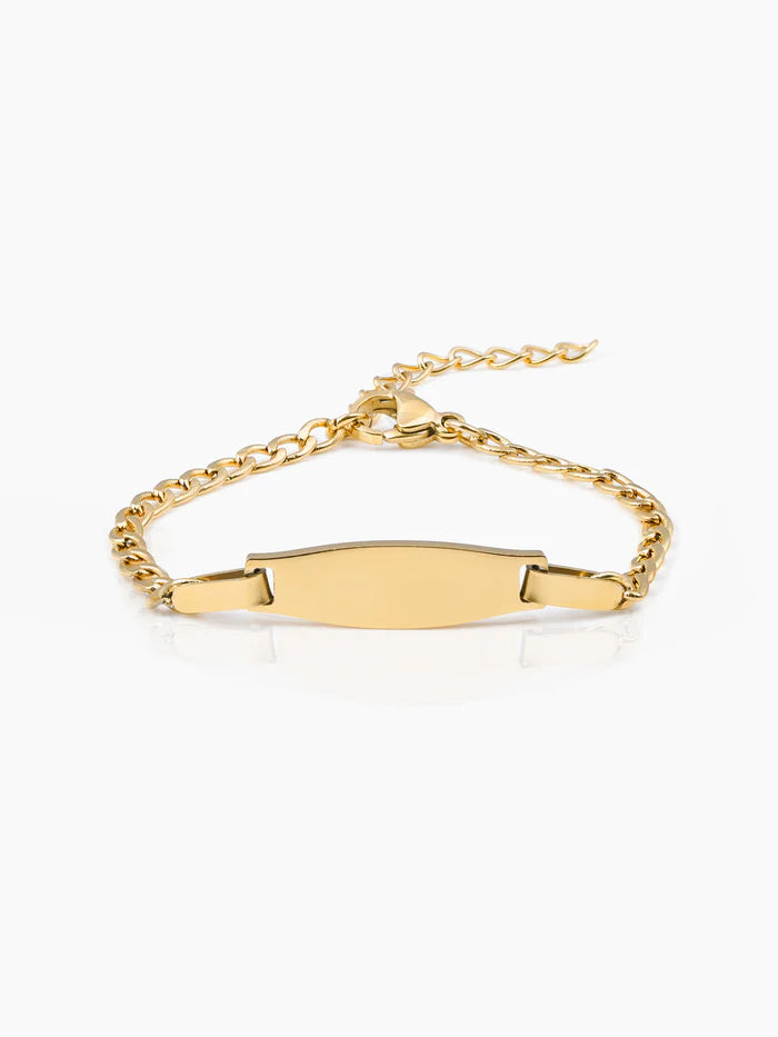 Bold Band 18K Gold Plated Kid's Bracelets Gold