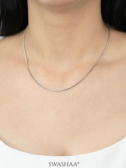 Box 1MM Women's Chain