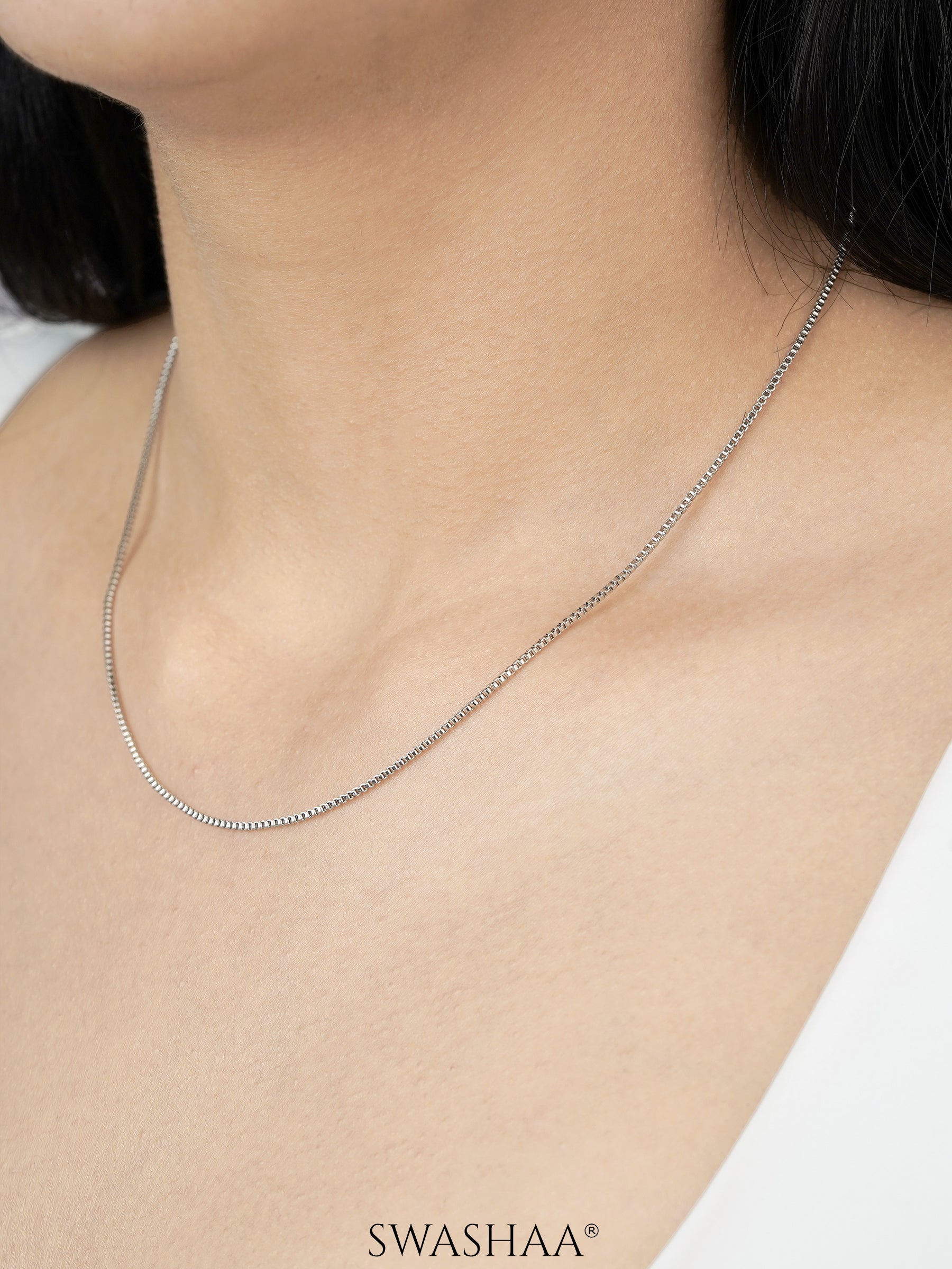 Box 1MM Women's Chain