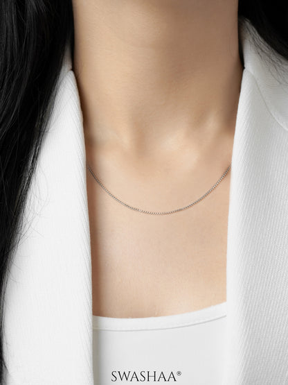 Box 1MM Women's Chain
