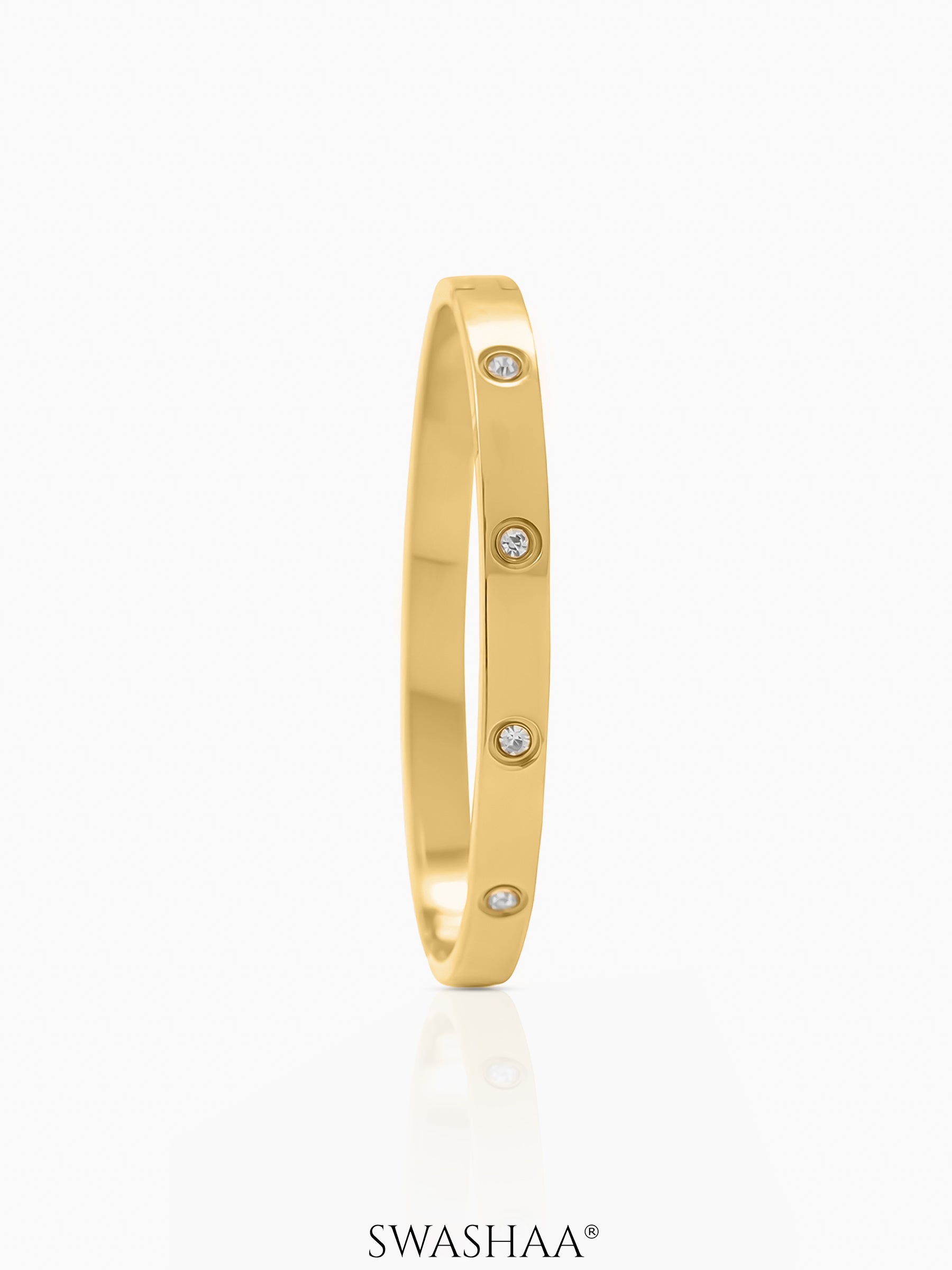 Bree Band Bracelet 18K Gold Plated