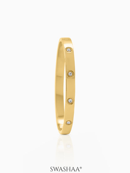 Bree Band Bracelet 18K Gold Plated