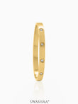 Bree Band Bracelet 18K Gold Plated