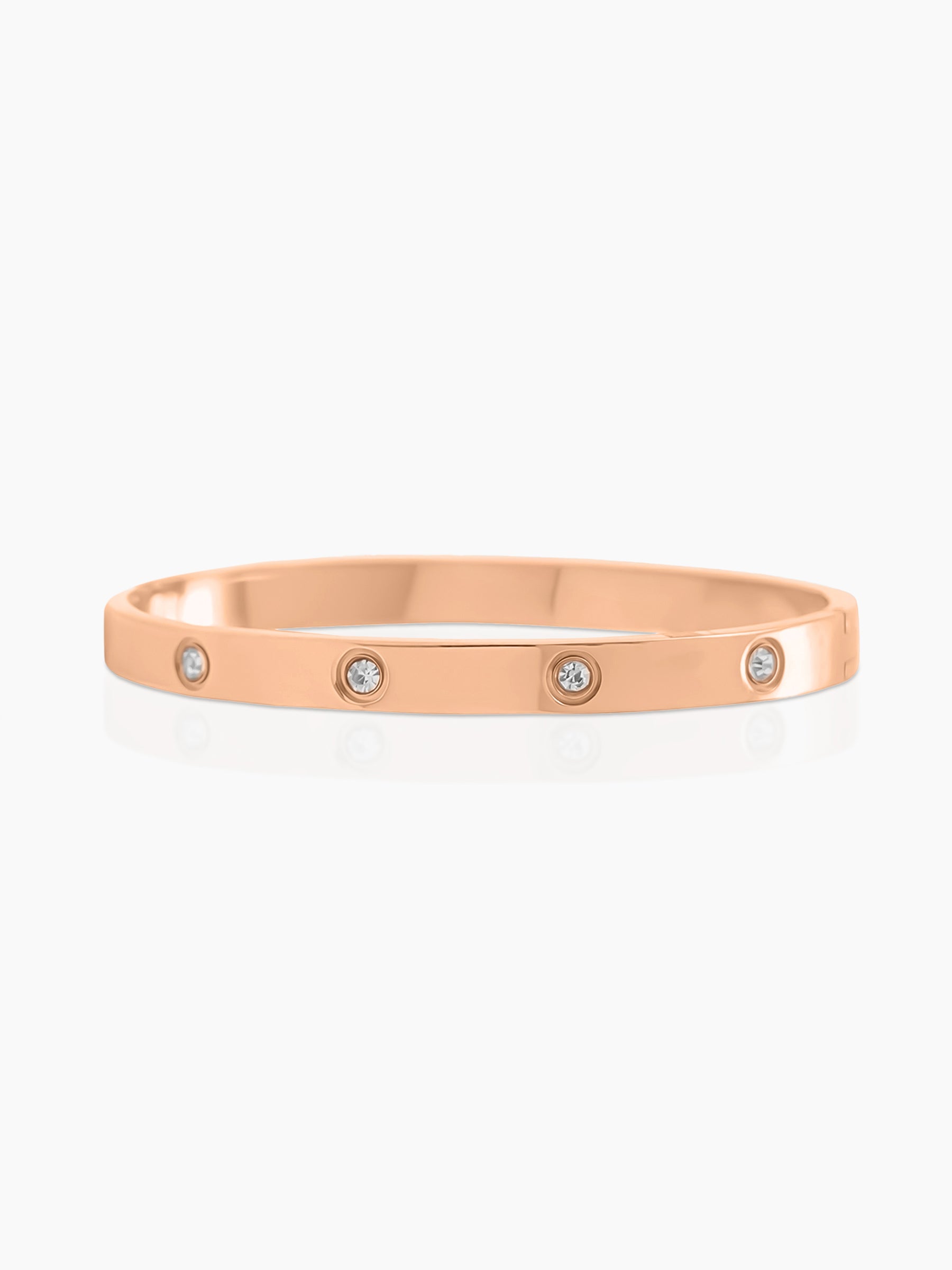 Bree Band Rosegold Plated Bracelet