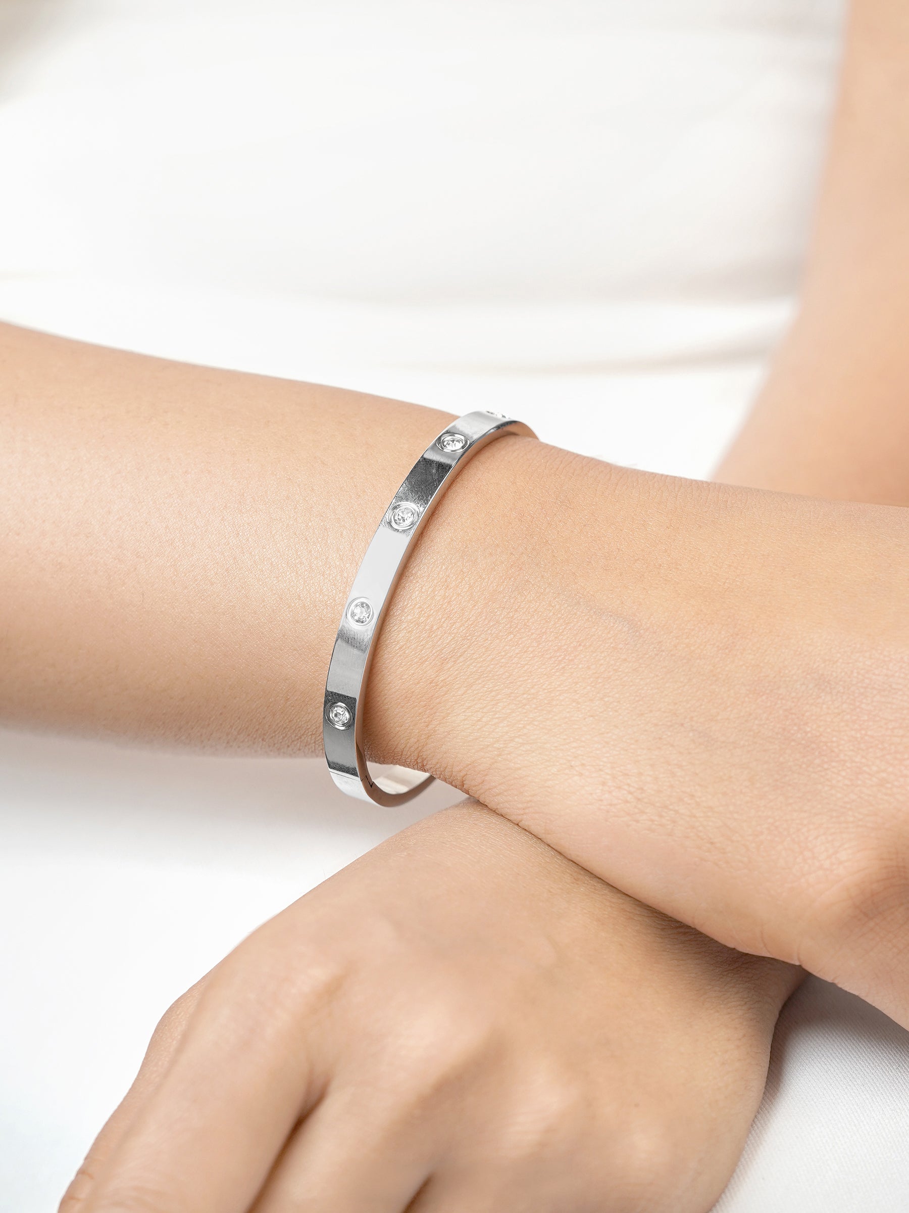 Bree Band Silver Bracelet
