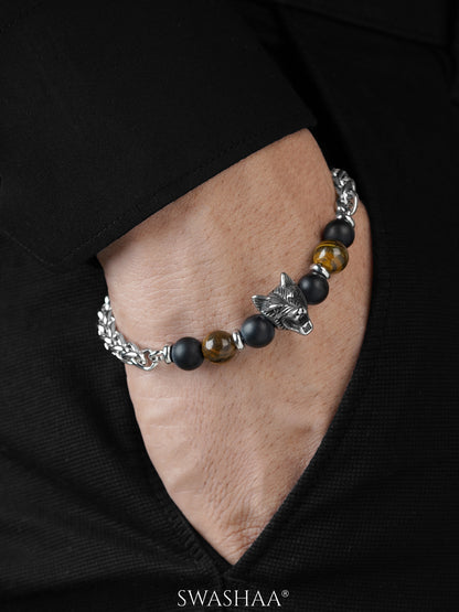Brucel Men's Beaded Bracelet