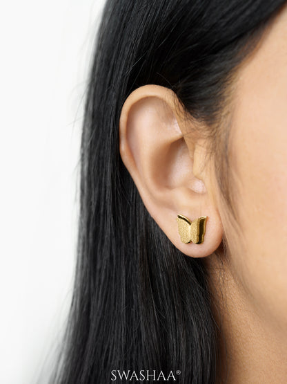 Butterfly Women's Stud Earrings