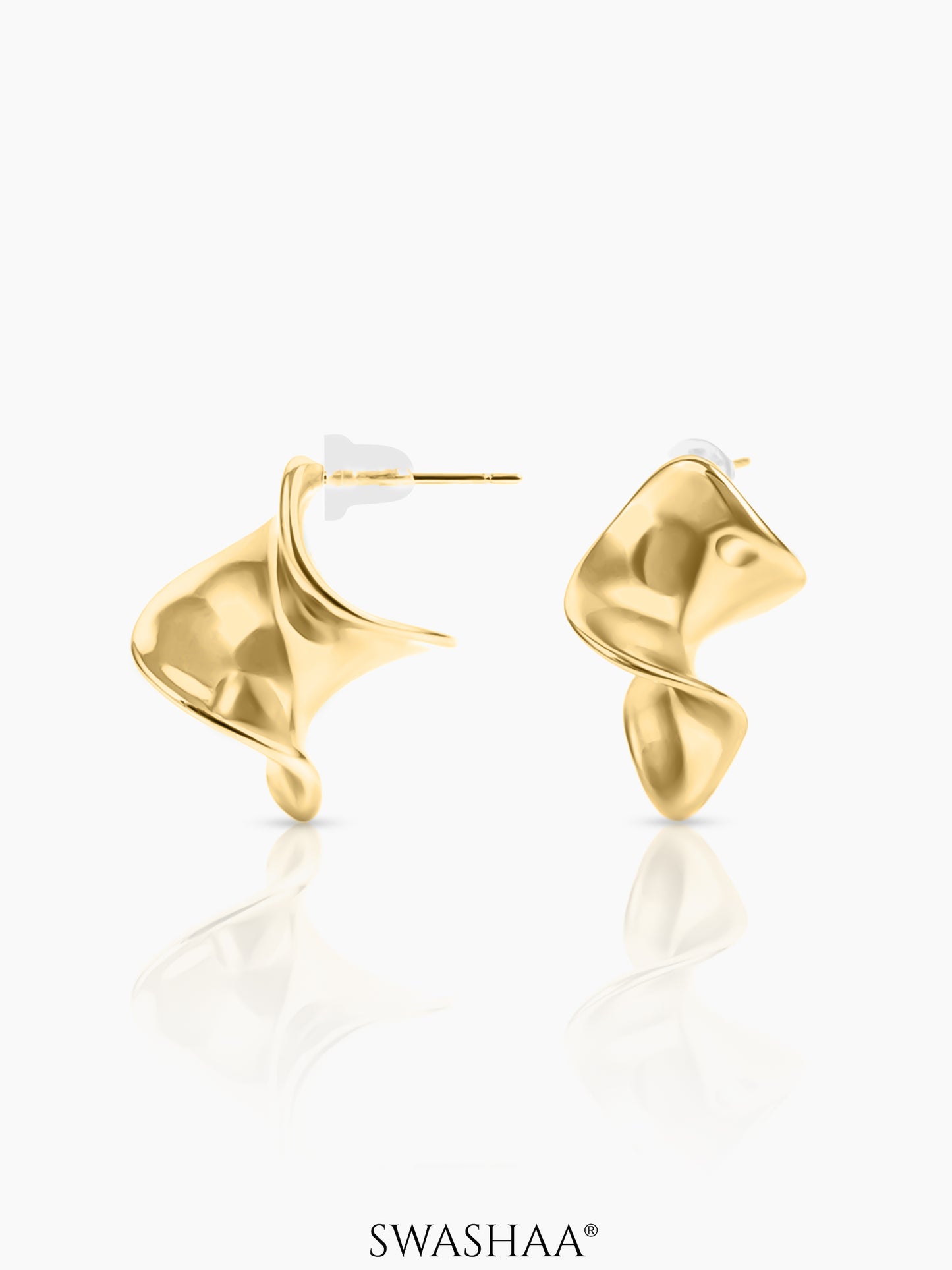 Caesar 18K Gold Plated Earrings