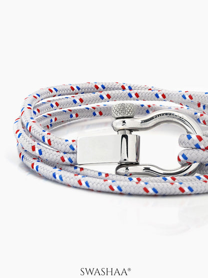 Caius Multi-Wrap Men's Rope Bracelet