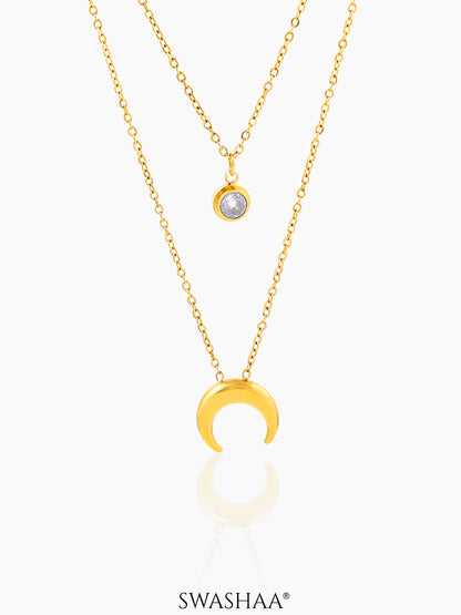 California 18K Gold Plated Necklace Gold