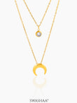 California 18K Gold Plated Necklace Gold