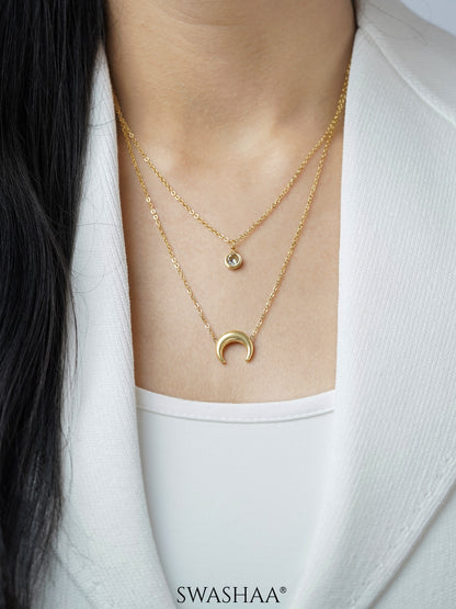 California 18K Gold Plated Necklace
