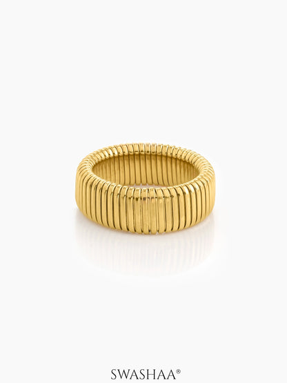 Abby Ribbed Ring