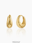 Callista 18K Gold Plated Earrings Gold
