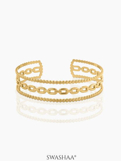 Cambria 18K Gold Plated Bracelet