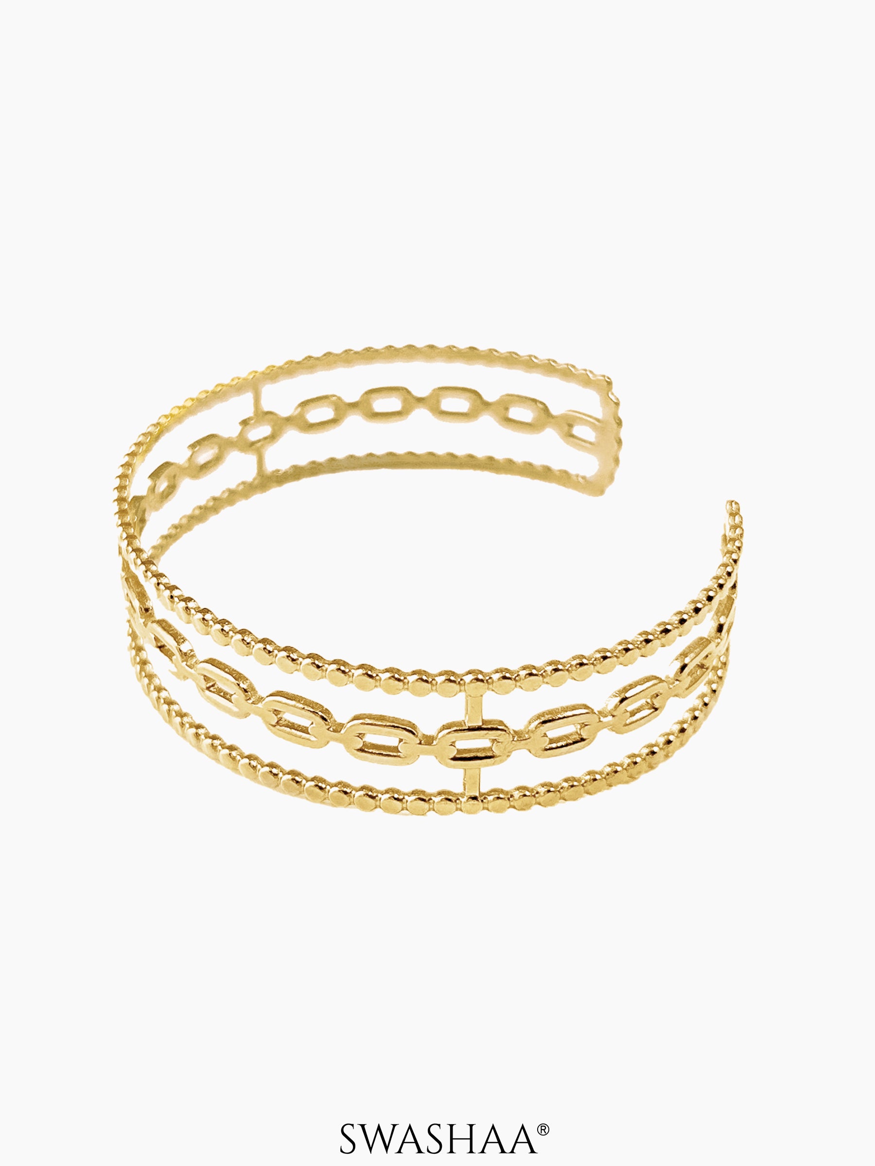 Cambria 18K Gold Plated Bracelet
