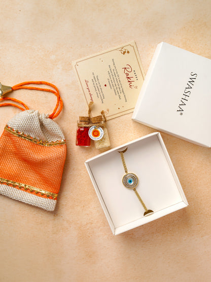 Camilla 14K Gold Plated Rakhi
